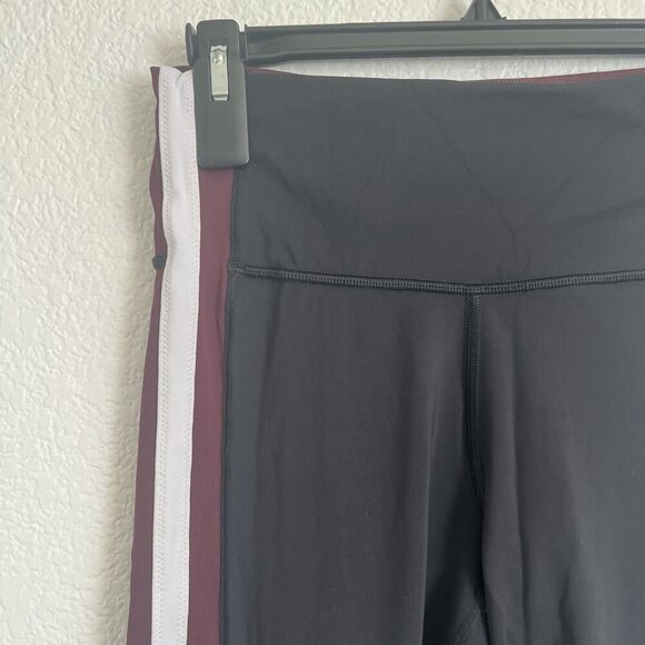 Athleta Crunch 7/8 Tights Womens Small Multicolor Activewear Workout Gym Mom - Picture 3 of 7